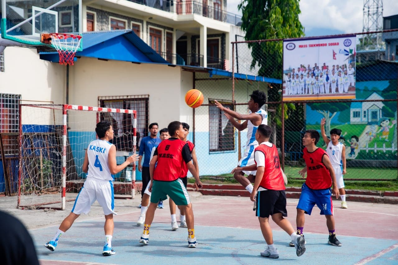 एसइई बास्केटबल प्रतियोगितमा ५ खेल सम्पन्न