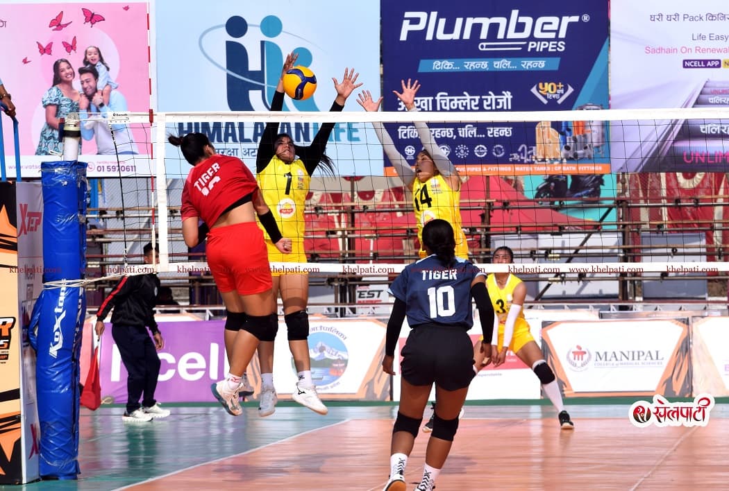 पोखरामा एलिट भलिबल कप हुँदै