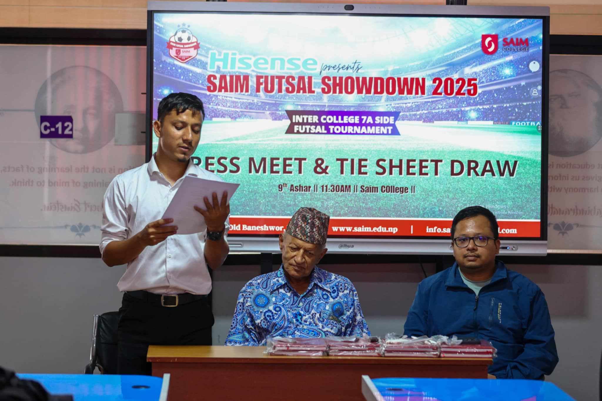 सायम अन्तरकलेज फुटसल प्रतियोगितामा २८ टिम