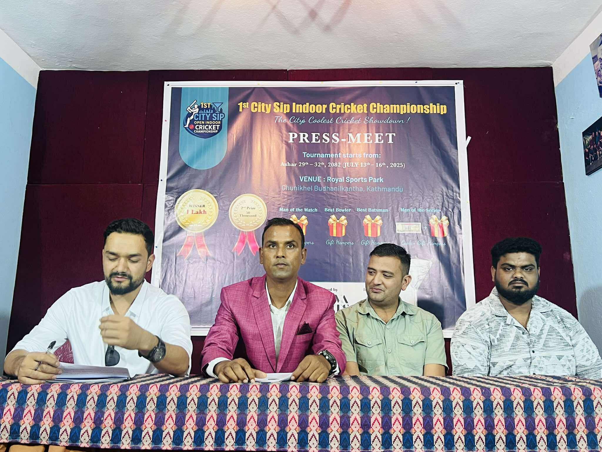 सिटी इन्डोर क्रिकेट च्याम्पियनसिप असार अन्तिम साता