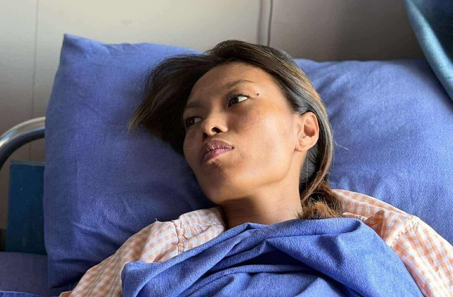 गीताको चोटको शल्यक्रिया गरिँदै