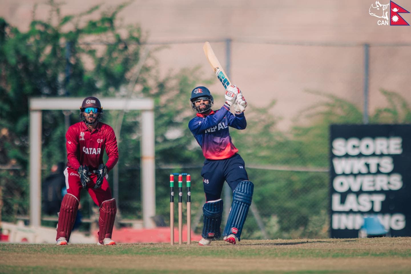 कतारसँग पनि नेपालको जित