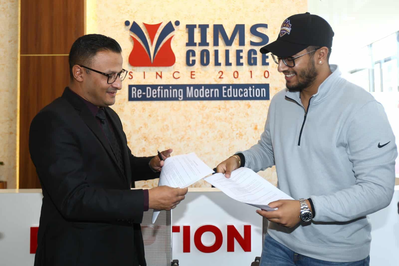 आईआईएमएस कलेज काठमान्डु गोर्खाजको अफिसियल एजुकेशनल पार्टनर