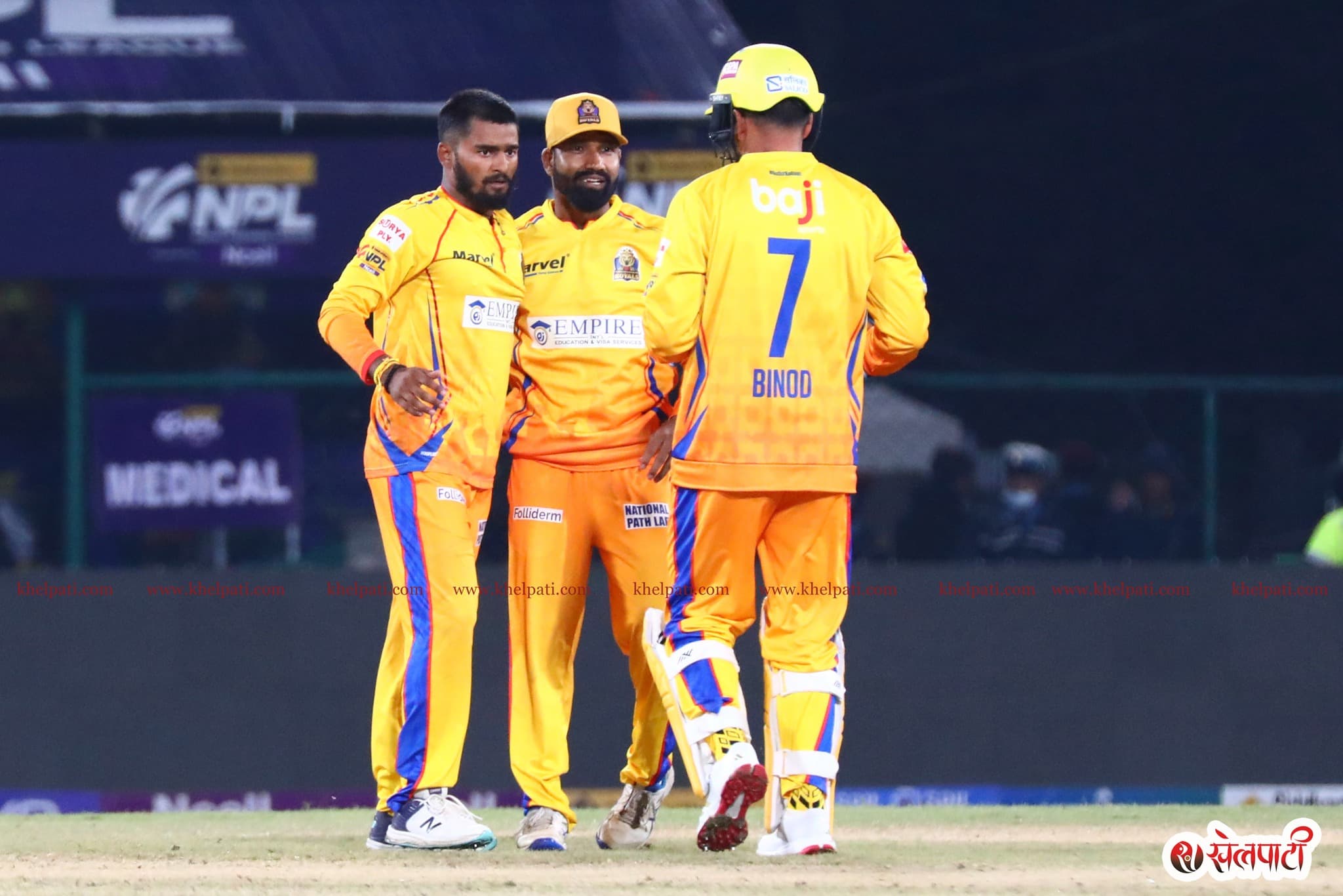 एनपीएलमा अवैध सट्टेबाजीको छायाँ, रोयल्सको जर्सीमा ‘बाजी स्पोर्ट्स’