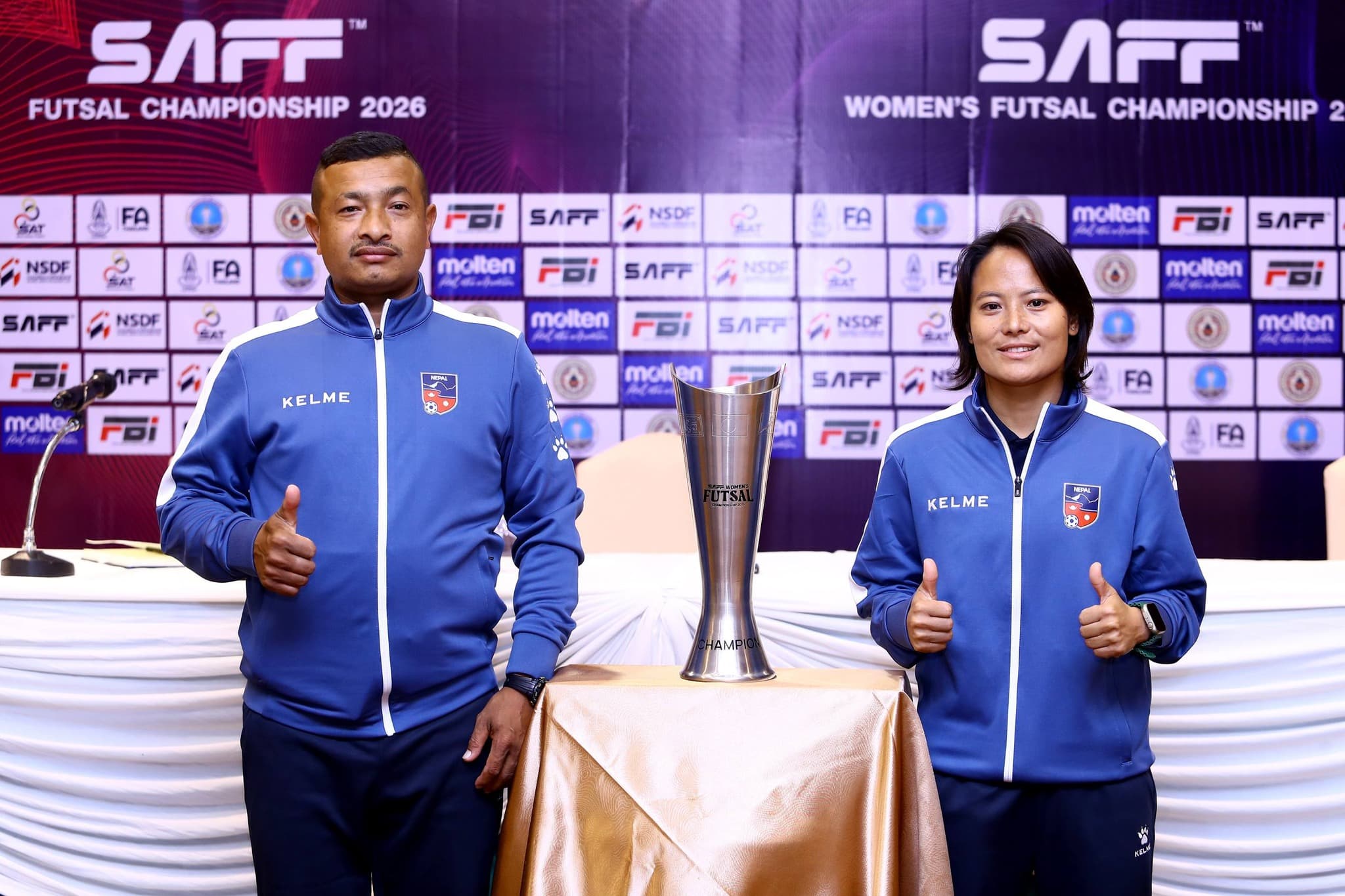 साफ फुटसल च्याम्पियनसिप : उपाधि हात पार्ने लक्ष्यमा नेपाल