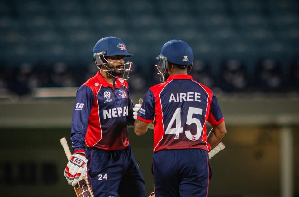 नेपालको जितमा आरिफ र दीपेन्द्रको शतकीय साझेदारी
