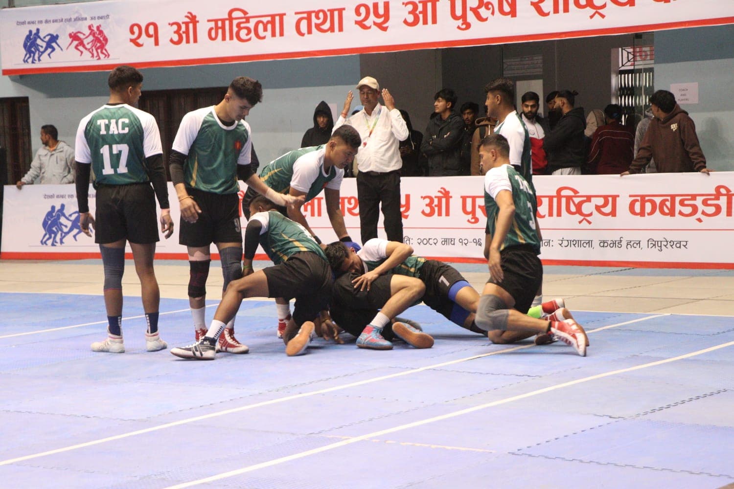 राष्ट्रिय कबड्डी प्रतियोगितामा आर्मीसँगै लुम्बिनी र मधेशको दोहोरो जित