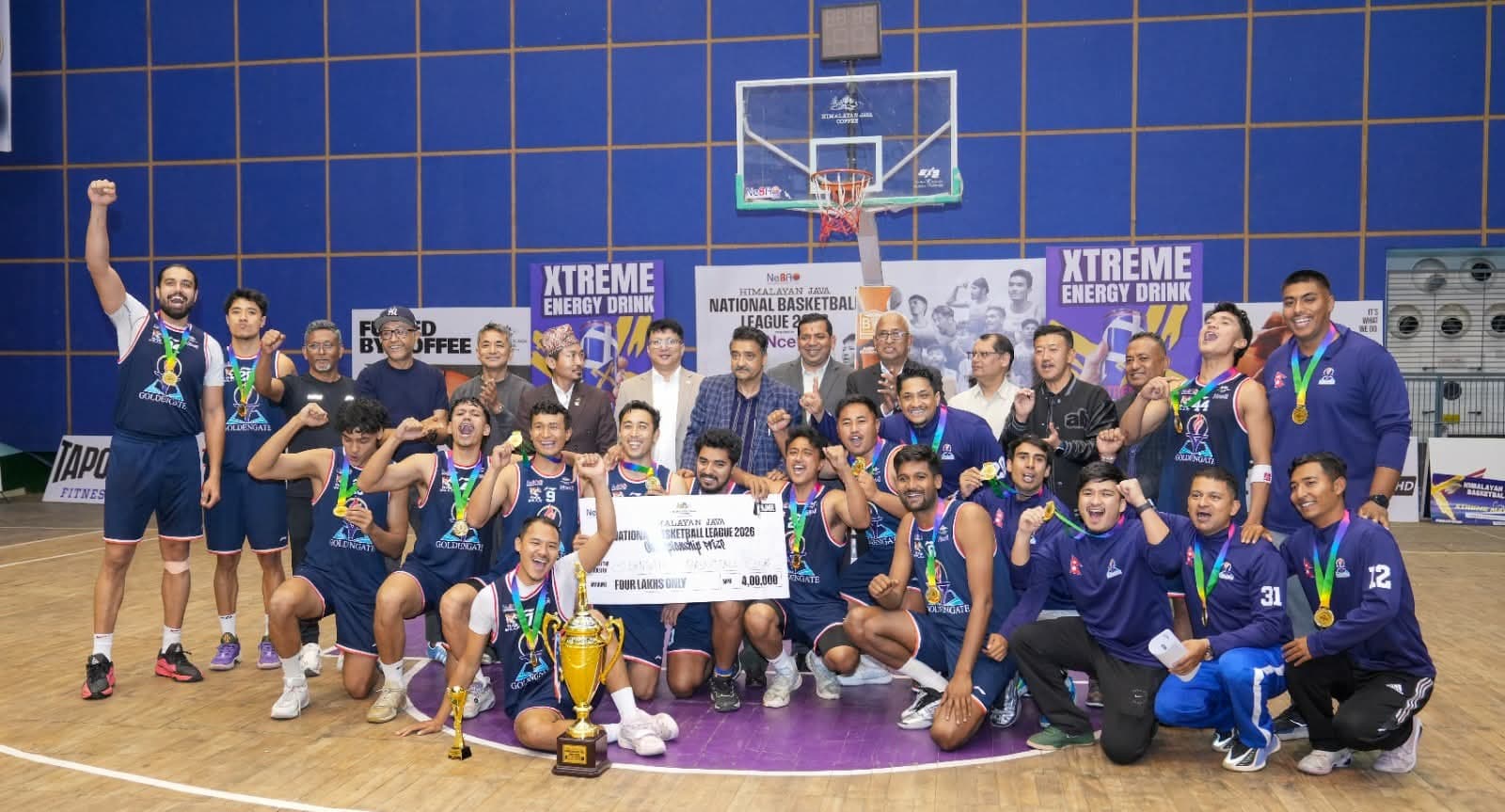 एचजेएनबीएलको उपाधि गोल्डेनगेटलाई