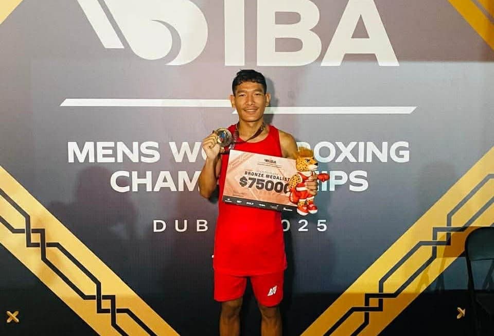 चन्द्रलाई वर्ल्ड बक्सिङ च्याम्पियनसिपमा ऐतिहासिक कांस्य